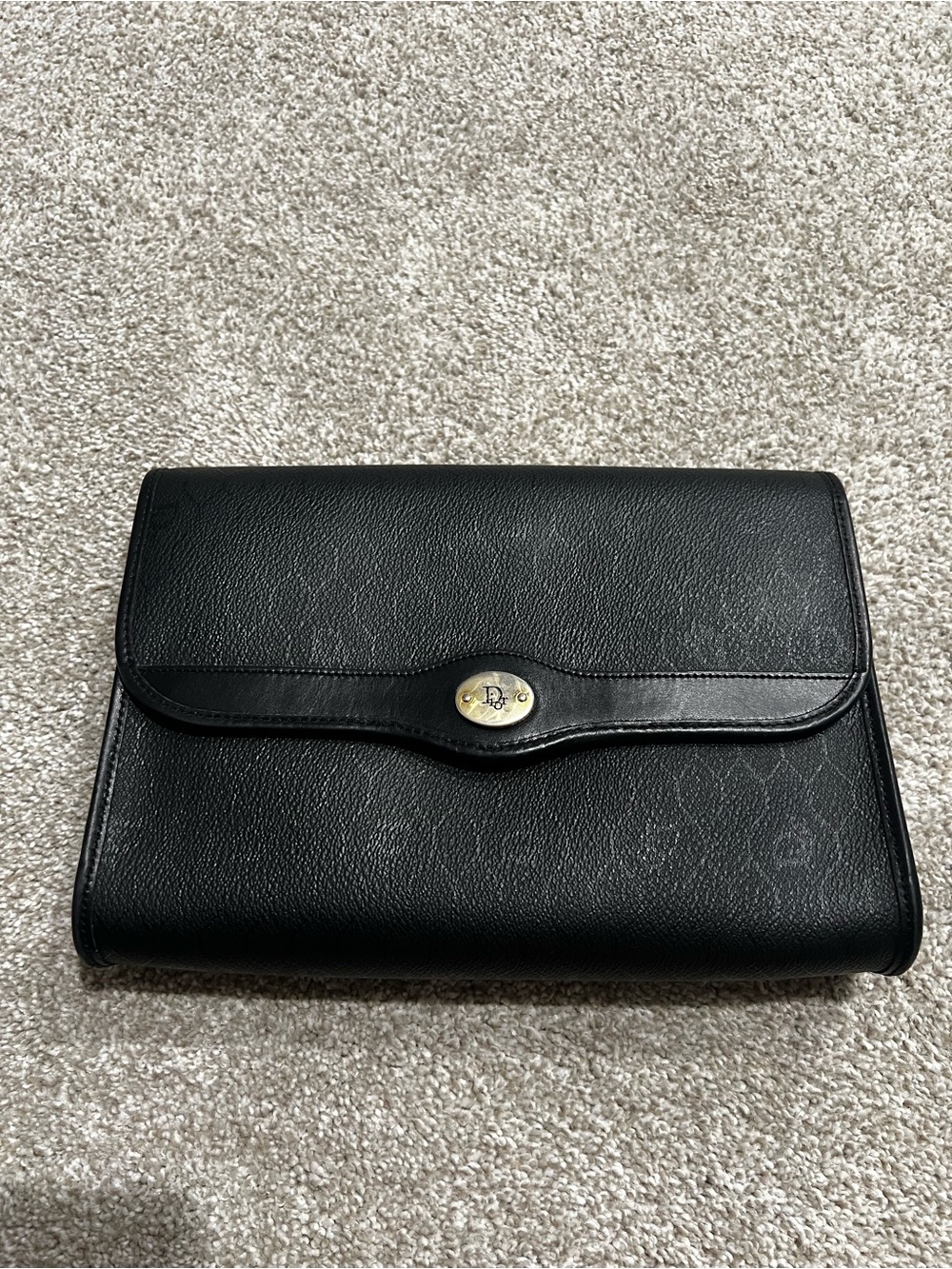 Vintage Christian Dior Honeycomb Flap Bag